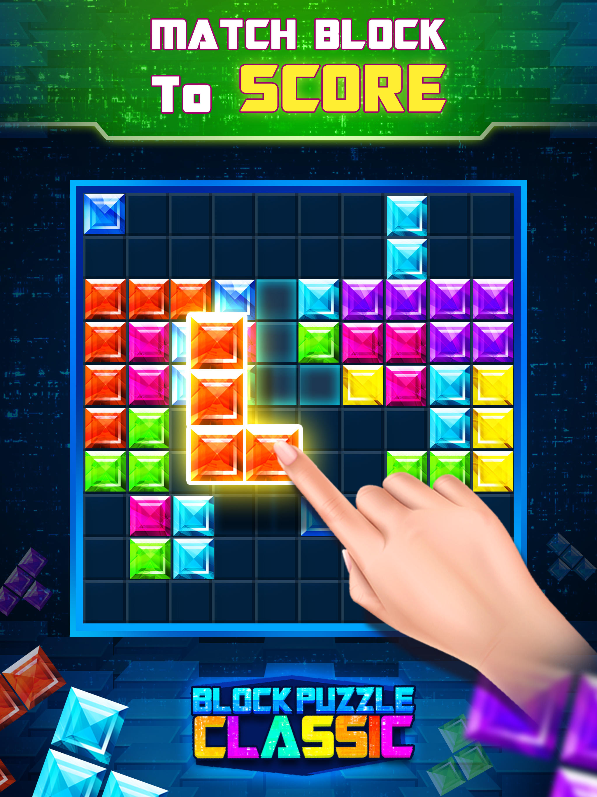 Block Puzzle Classic Plus Game Screenshot