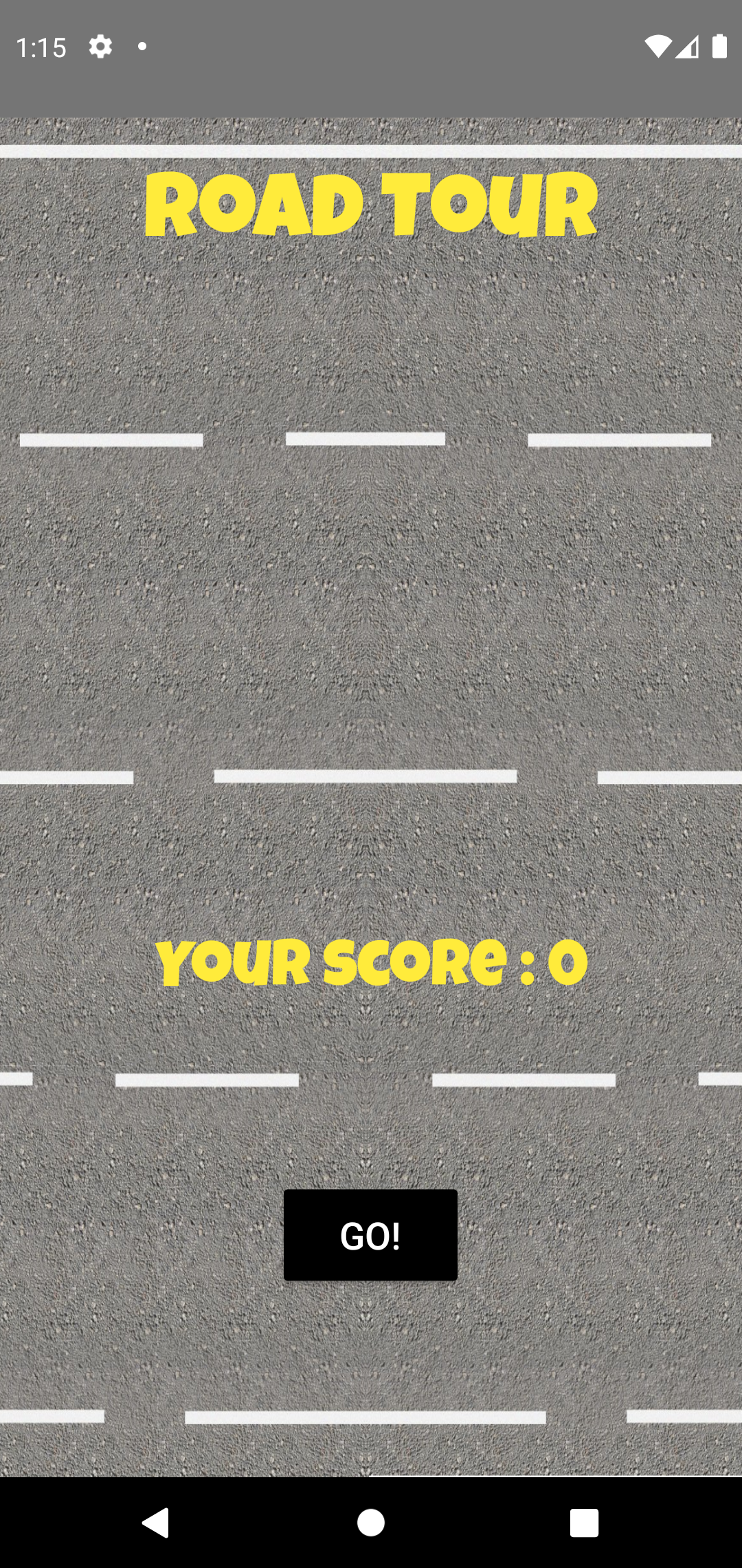 Road Tour Game Screenshot