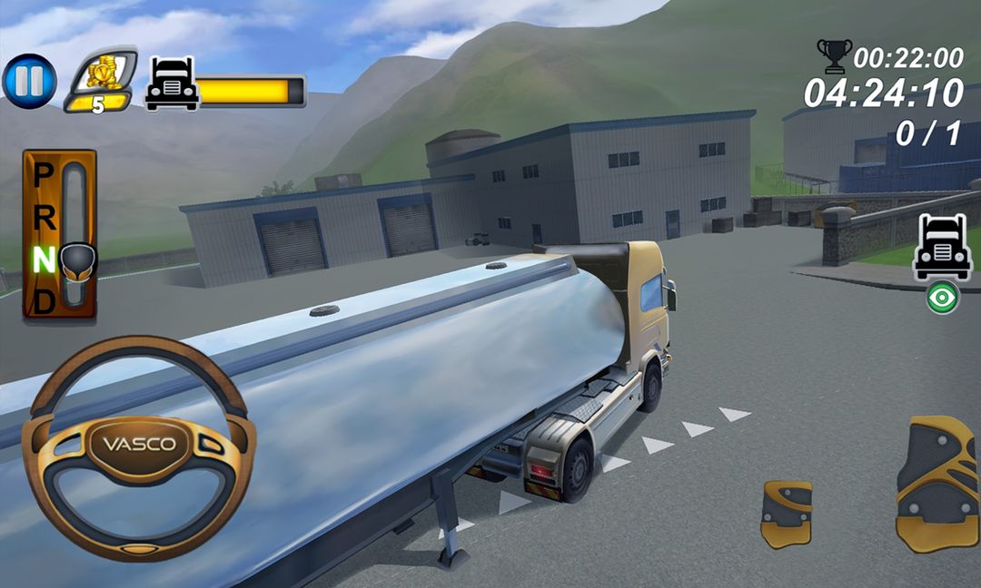Screenshot of 3D Truck Driving 2016