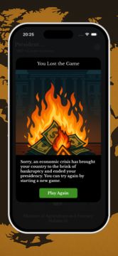 President Simulator Game Screenshot