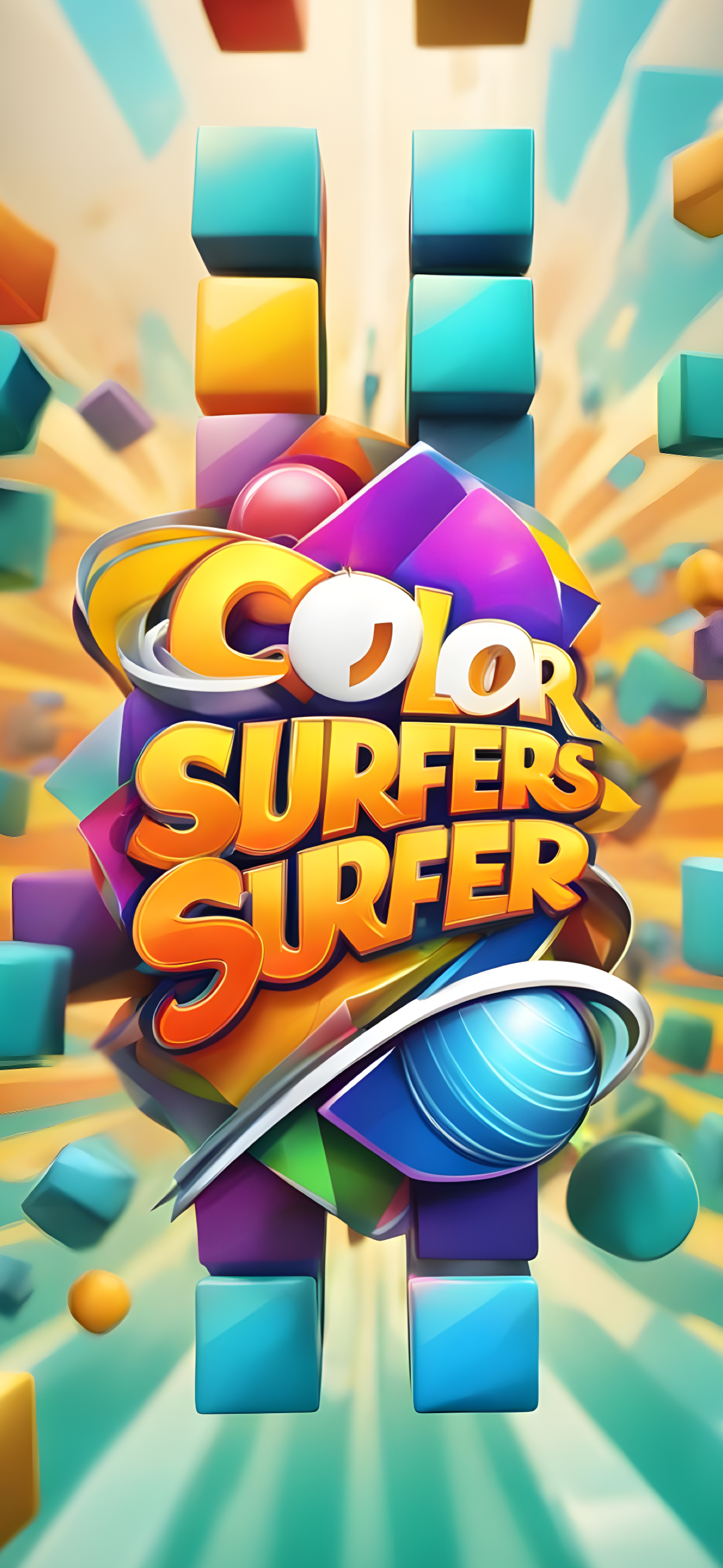 Скриншот игры Color Surfers