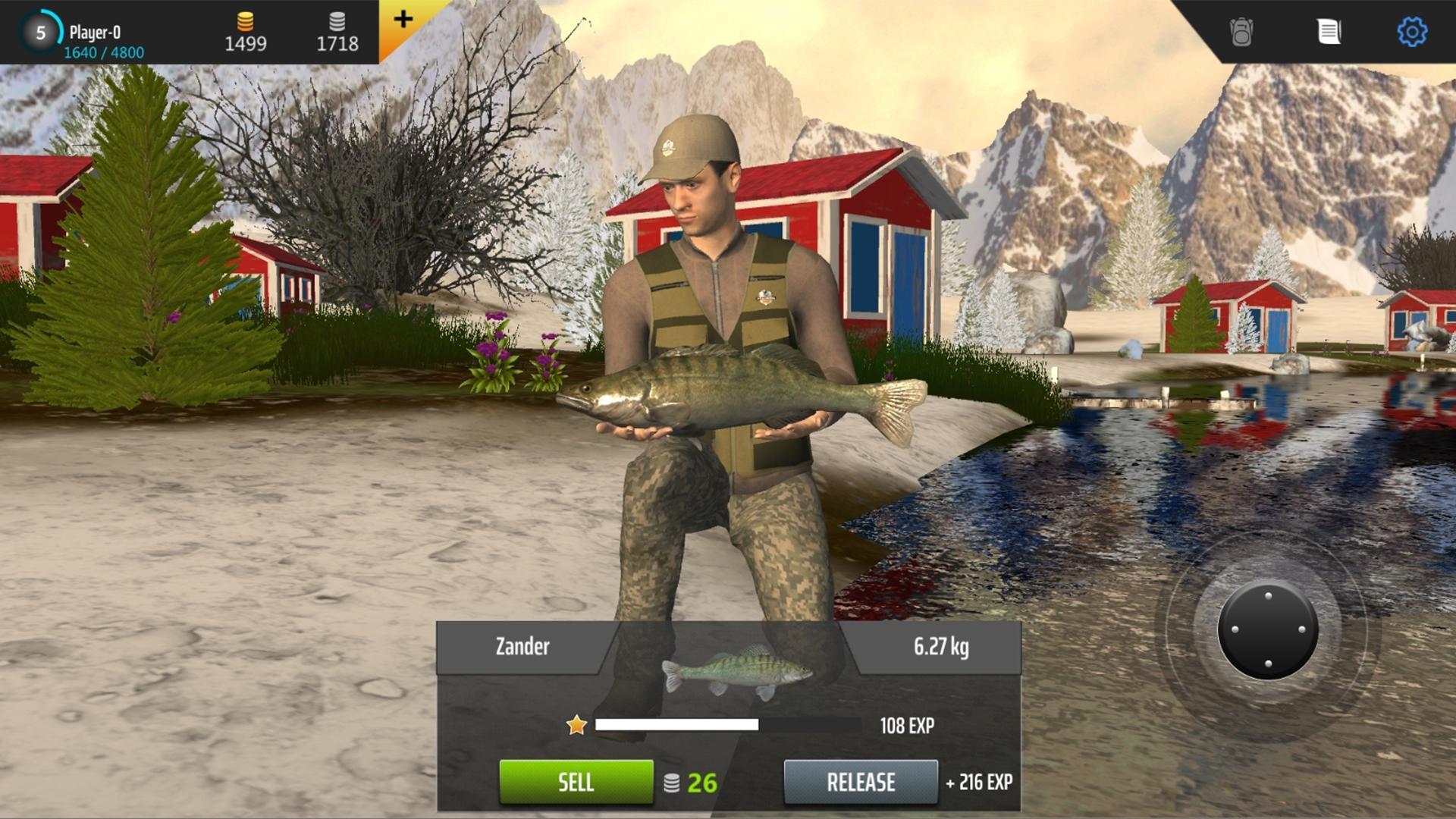 Professional Fishing Game Screenshot