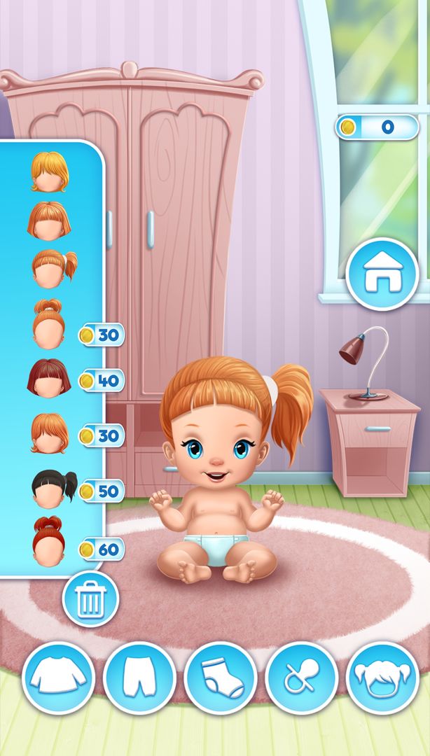 Screenshot of Baby Bella Caring