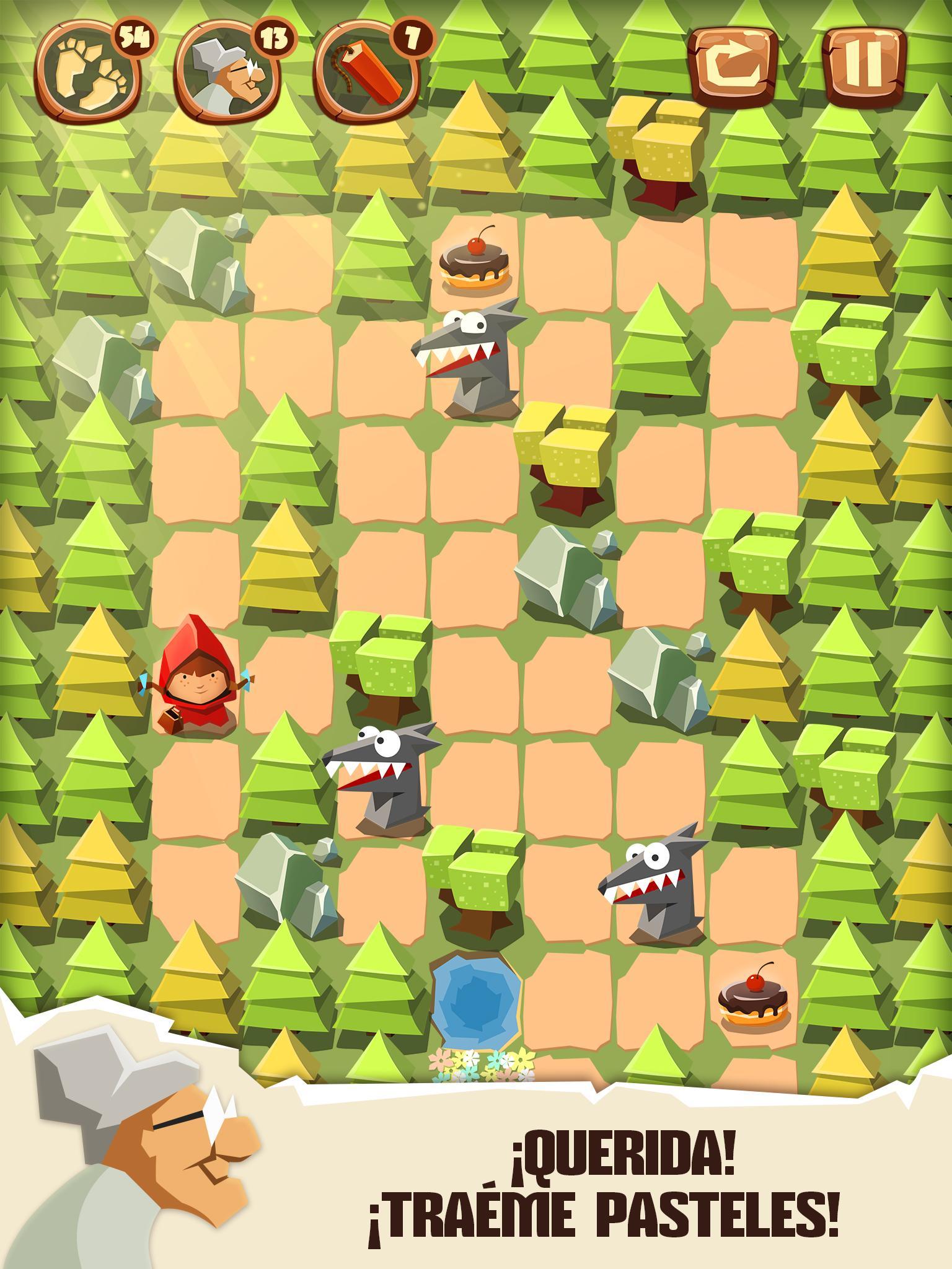 Captura de Pantalla del Juego Bring me Cakes - Puzzle Mágico