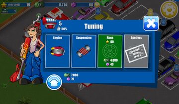 Cuplikan Layar Game Car Mechanic Manager
