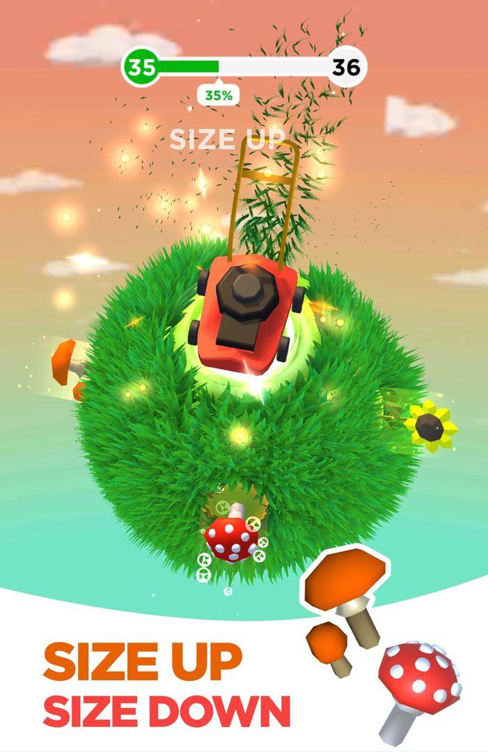 Grass Planets screenshot game