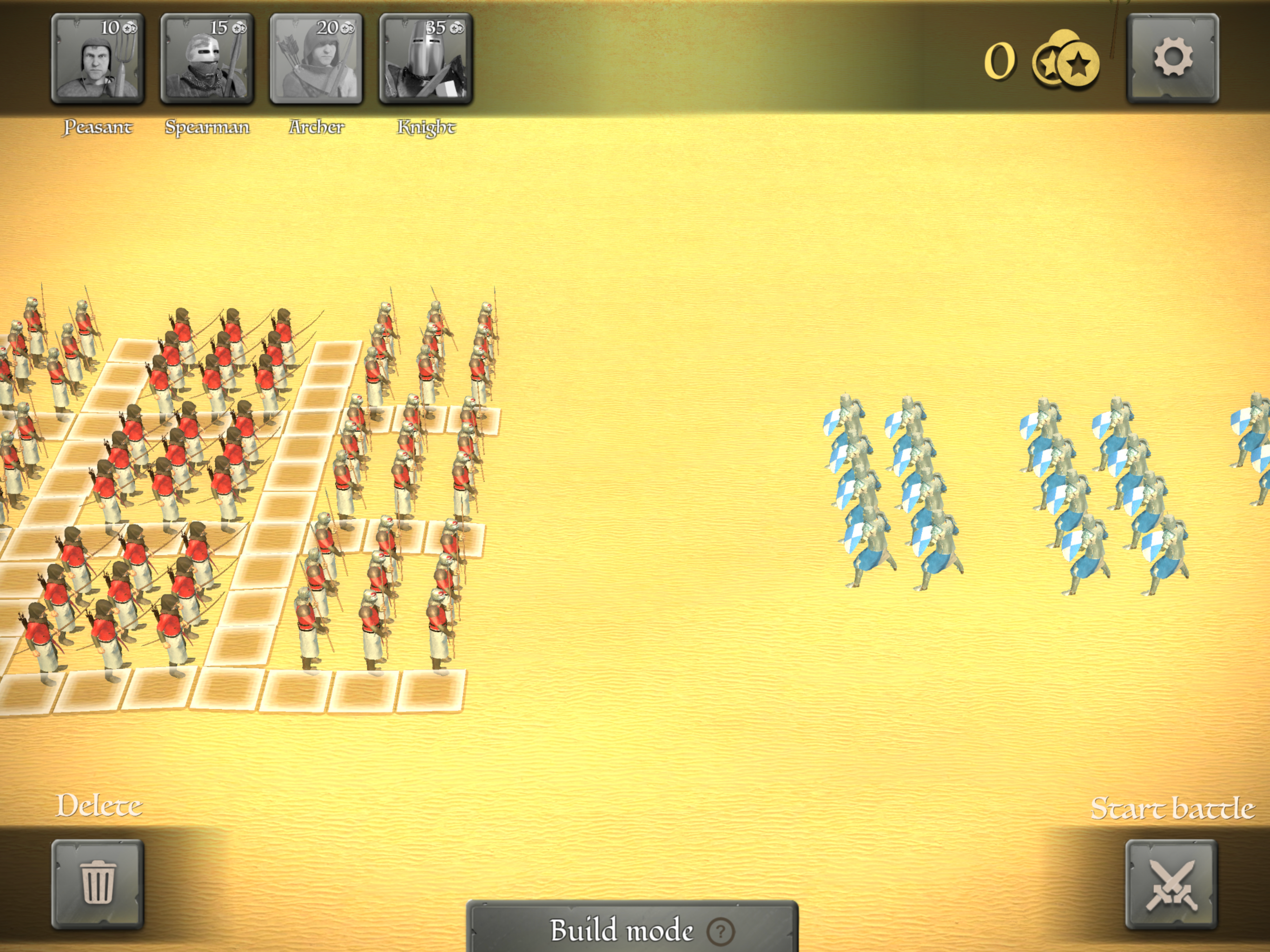 Knights of Europe 4 Game Screenshot