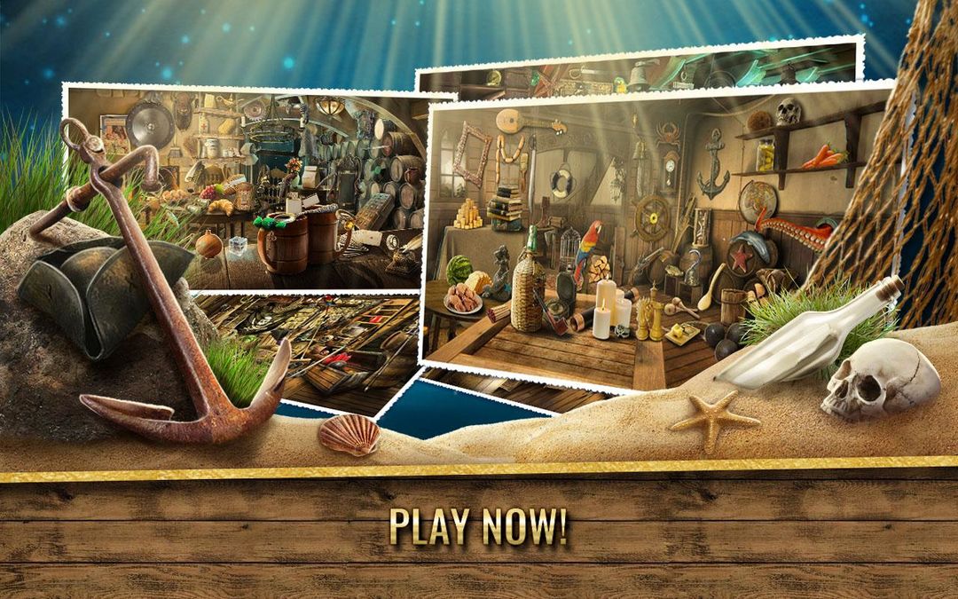 Screenshot of Treasure Island Hidden Objects