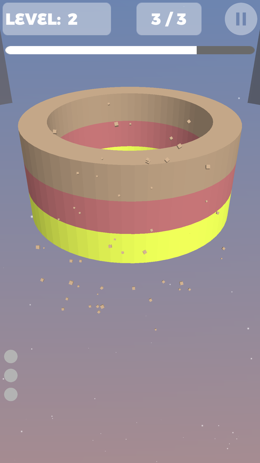 Paint the  Rings Puzzle Game Screenshot
