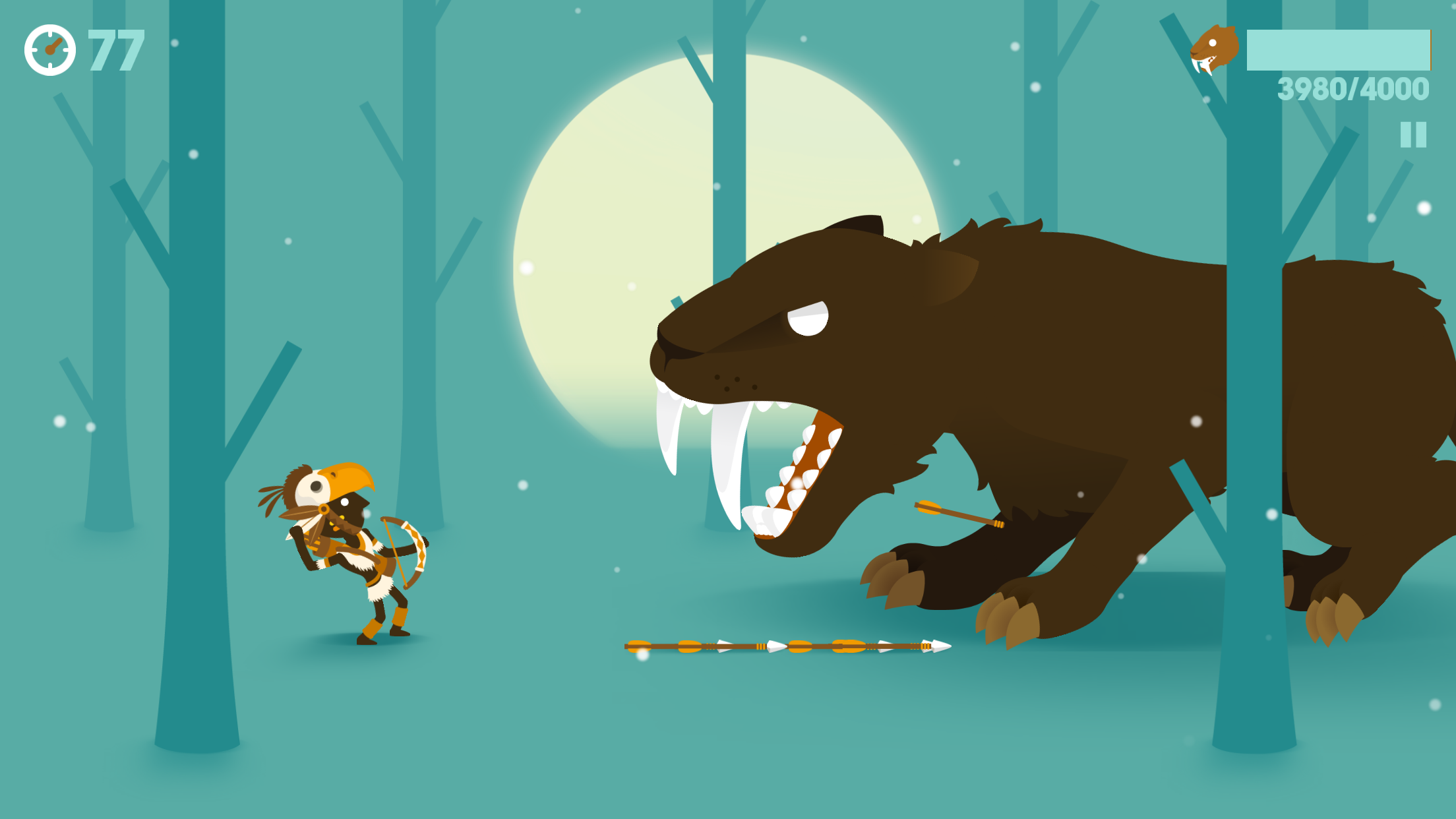 Cuplikan Layar Game Big Hunter
