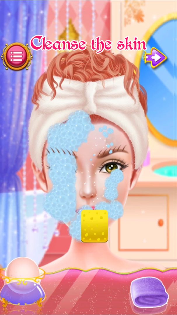 Screenshot of Princess Salon- Make up and Dressup Game for Girls