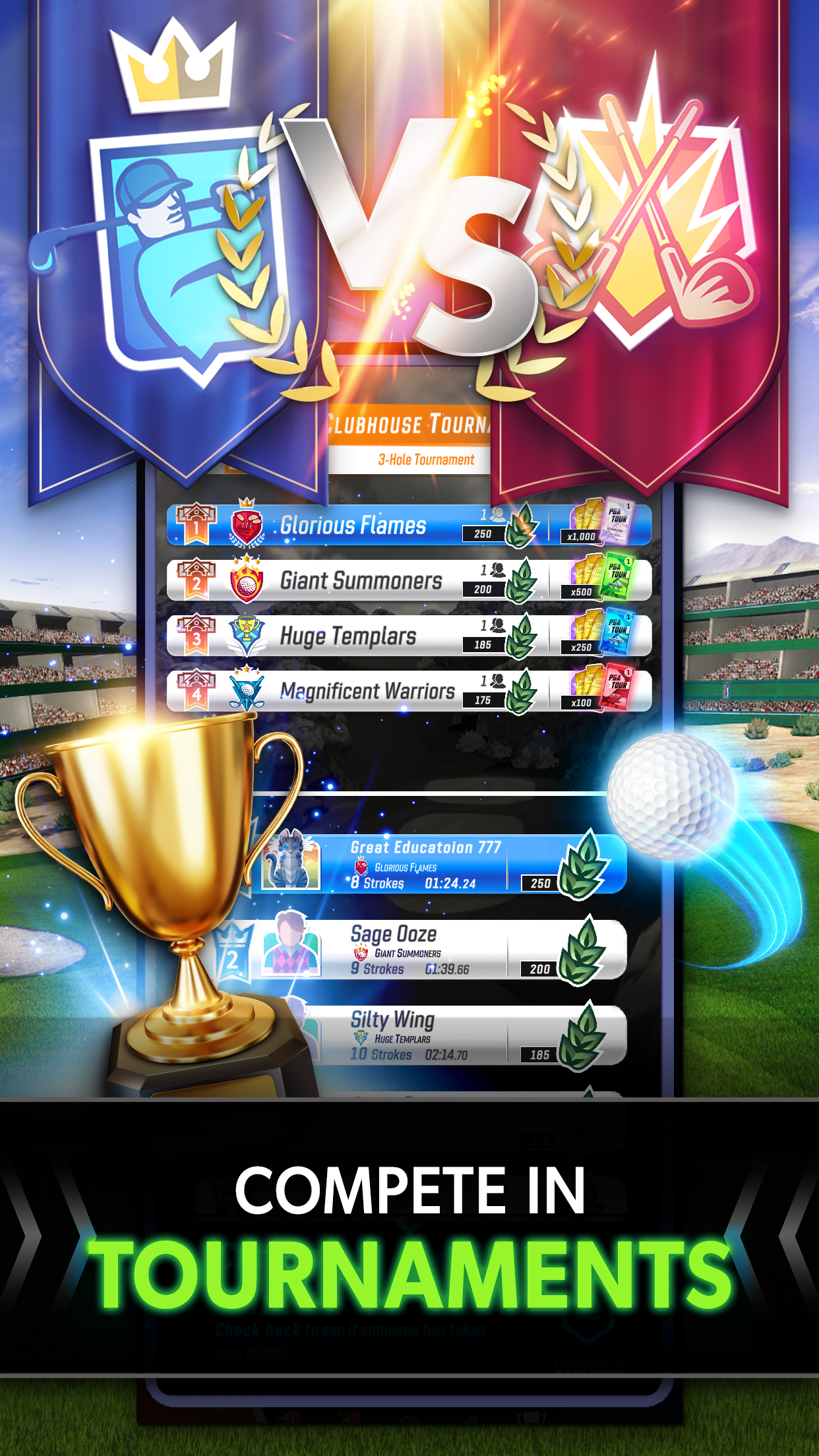 PGA TOUR Golf Shootout Game Screenshot