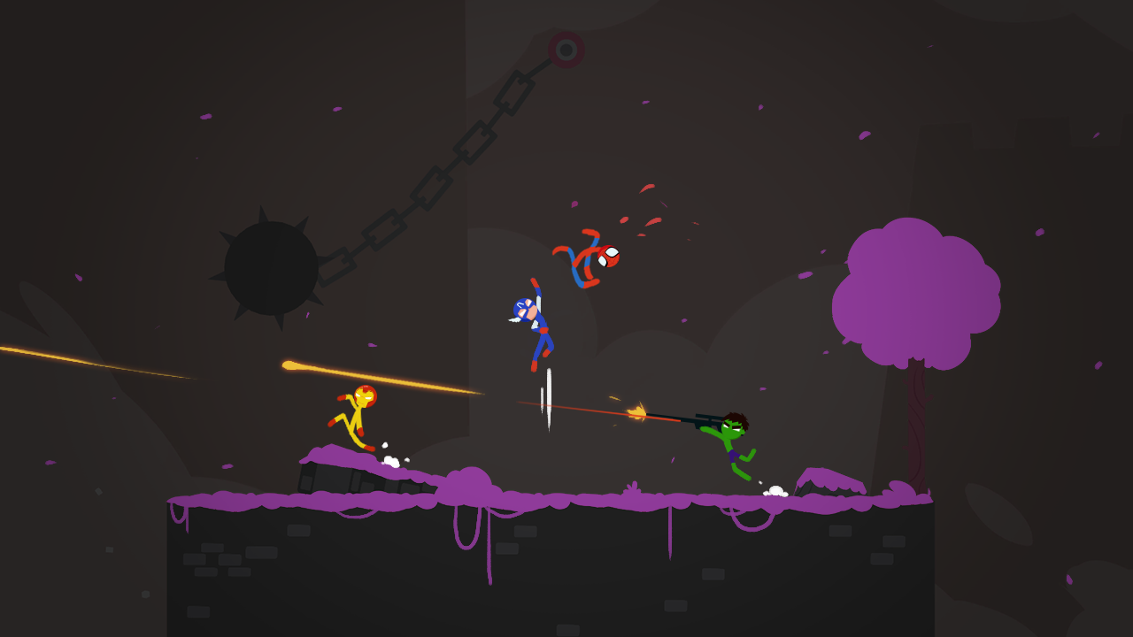 Screenshot 1 of Stick Fight - Trò chơi chiến đấu người que 0.5