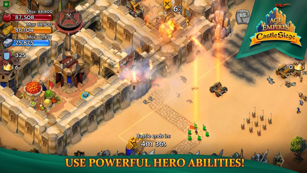 Age of Empires: Castle Siege 게임 스크린 샷