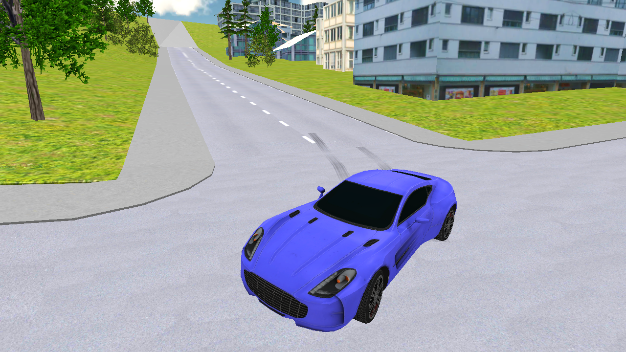 Super Car Racing Simulator Game Screenshot