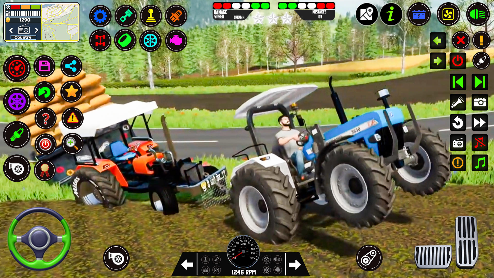 Cargo Tractor Farming Game 3D Game Screenshot