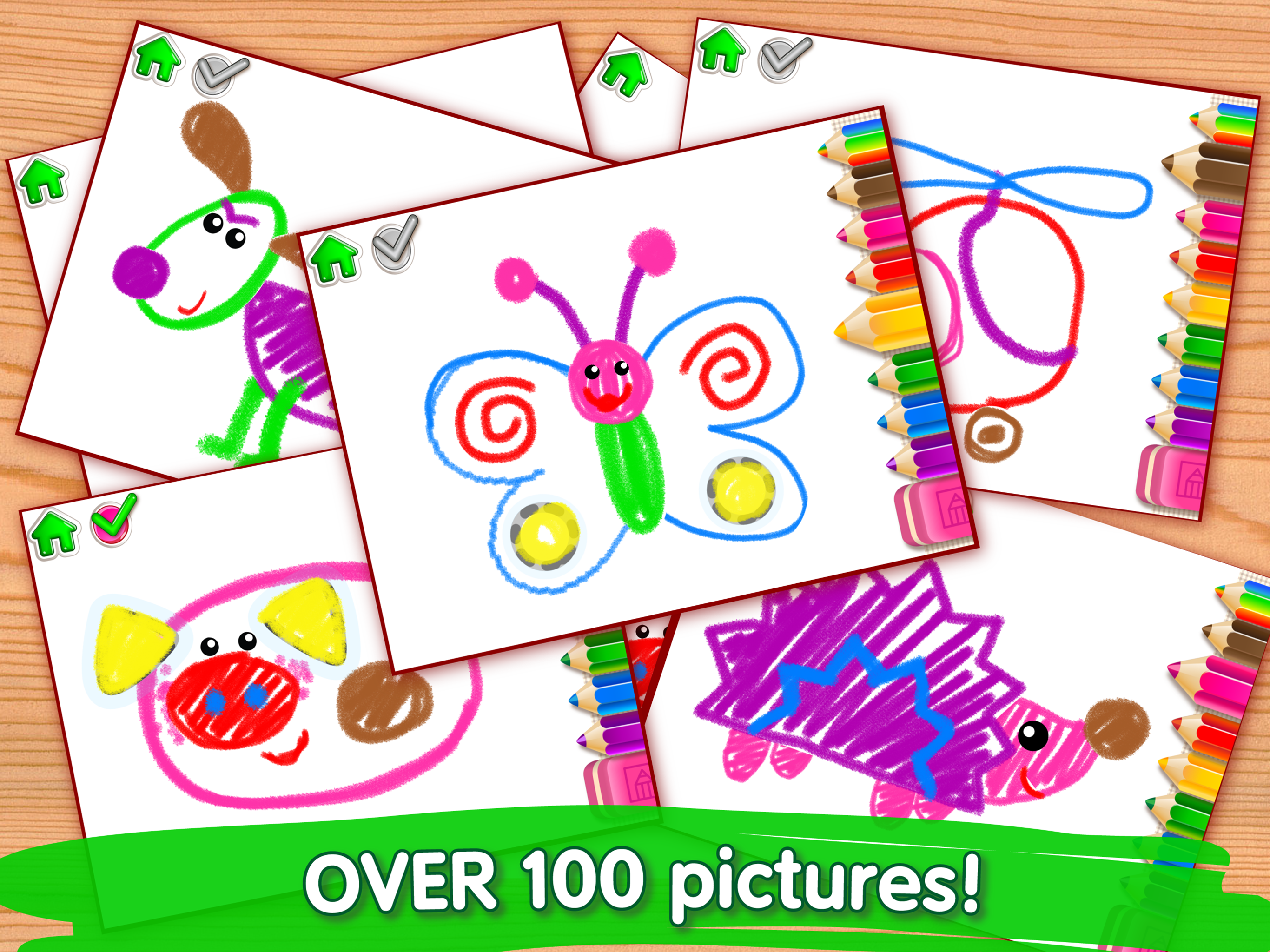 Toddler Drawing Apps for Kids Game Screenshot