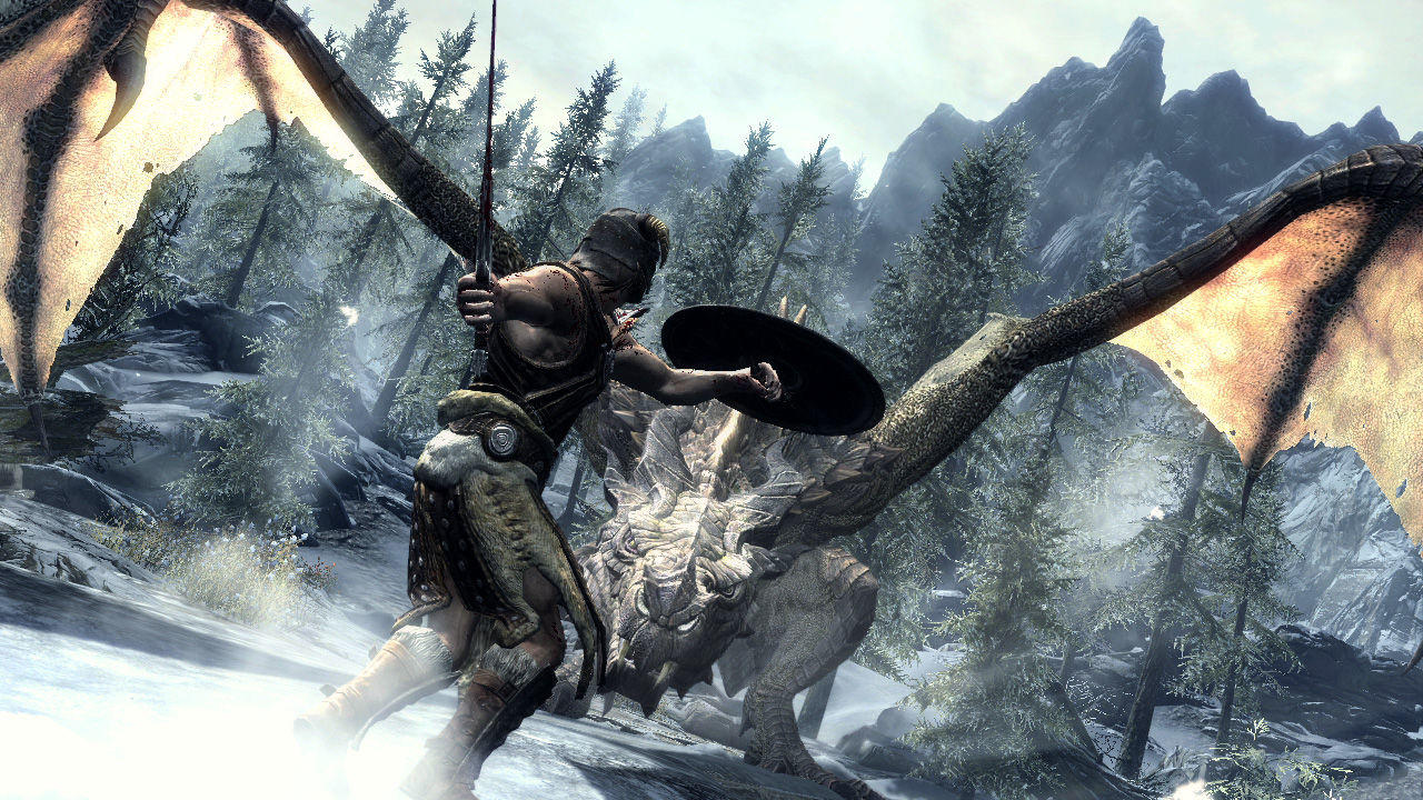 The Elder Scrolls V: Skyrim ภาพหน้าจอเกม