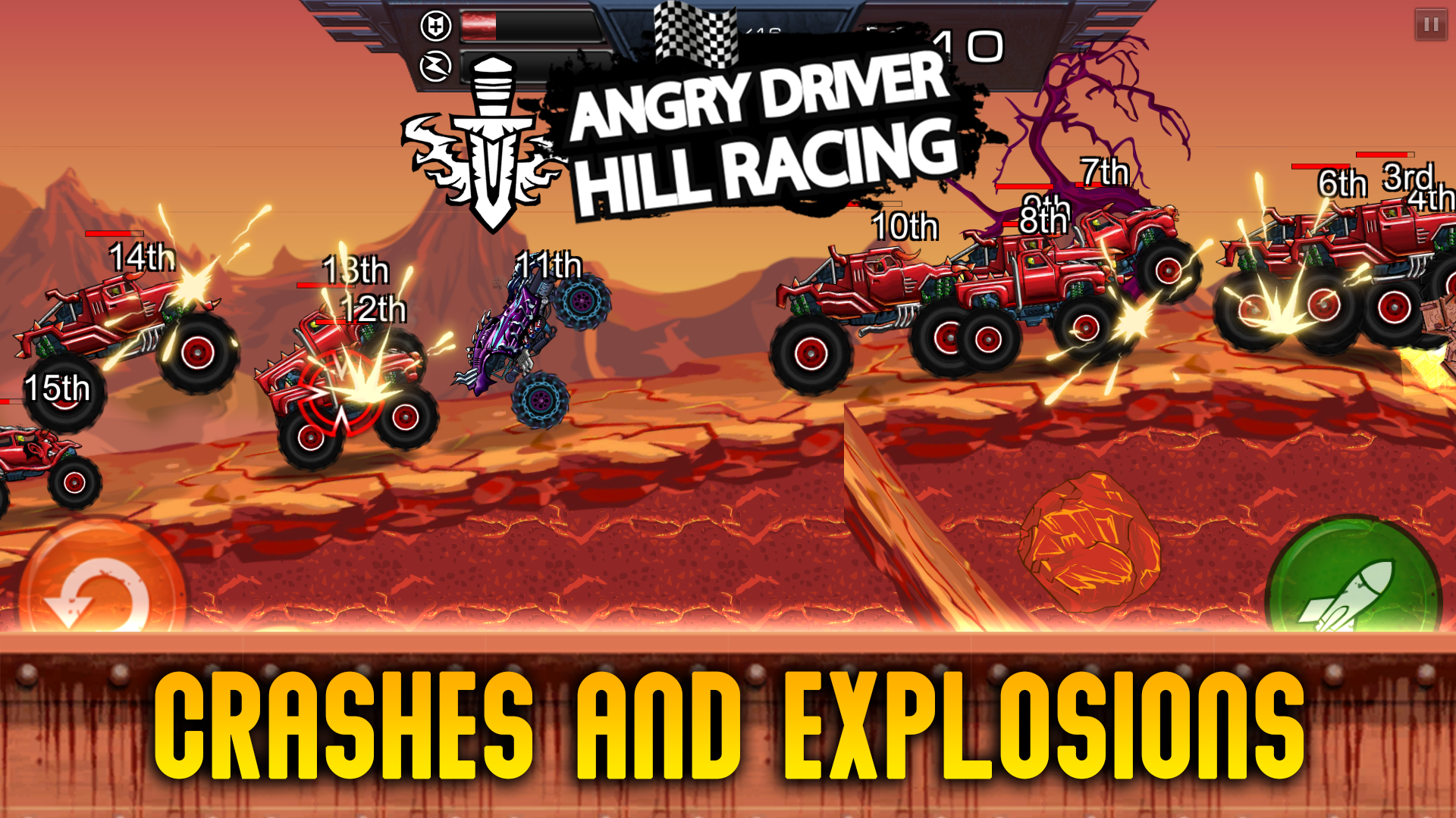 Screenshot of Hill Racing Attack