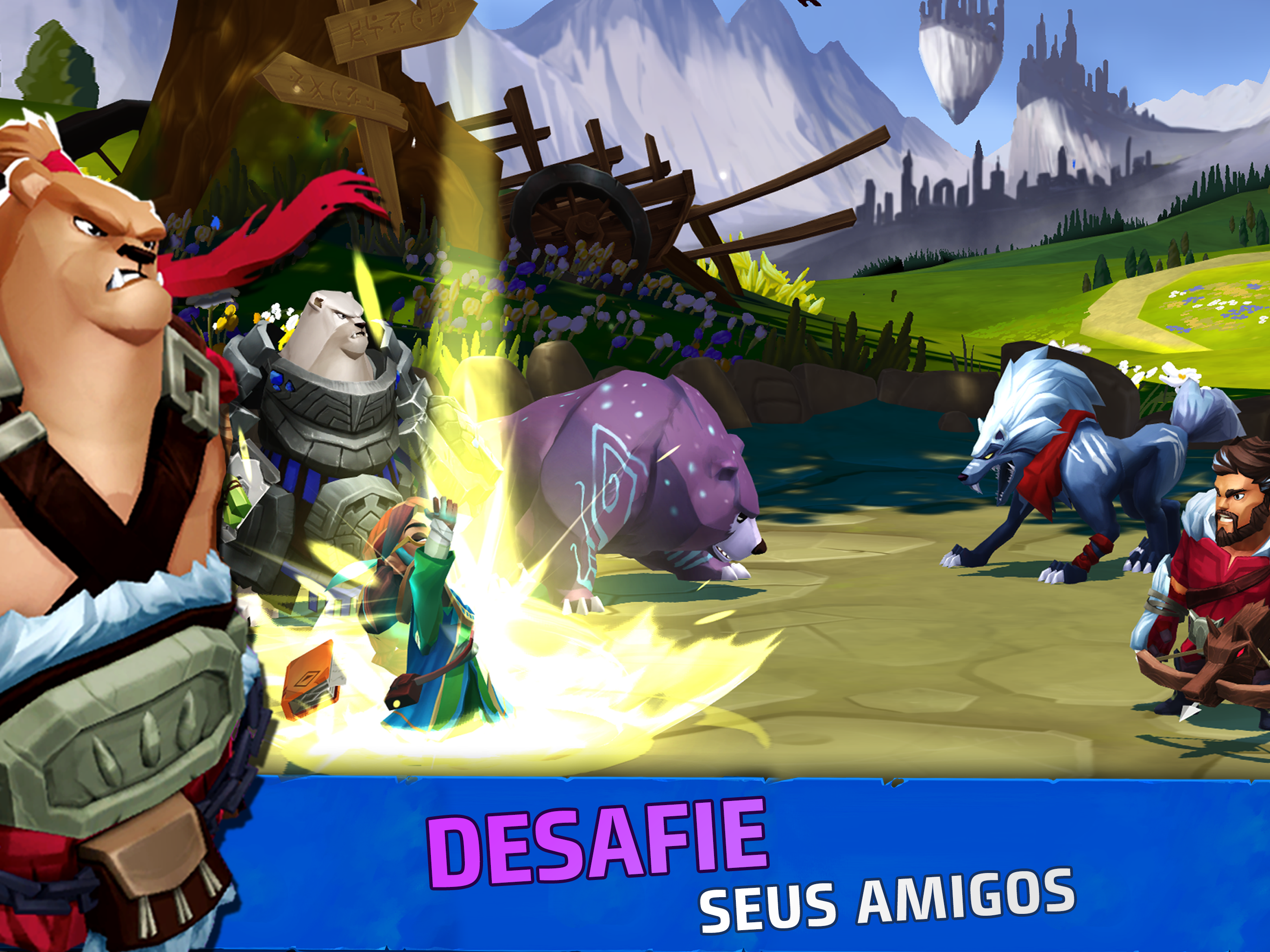 Captura de Tela do Jogo Lionheart: Lua Sombria