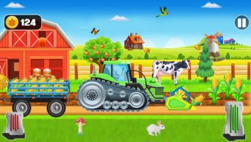 Farm Tractor Vehicles for Kids Game Screenshot