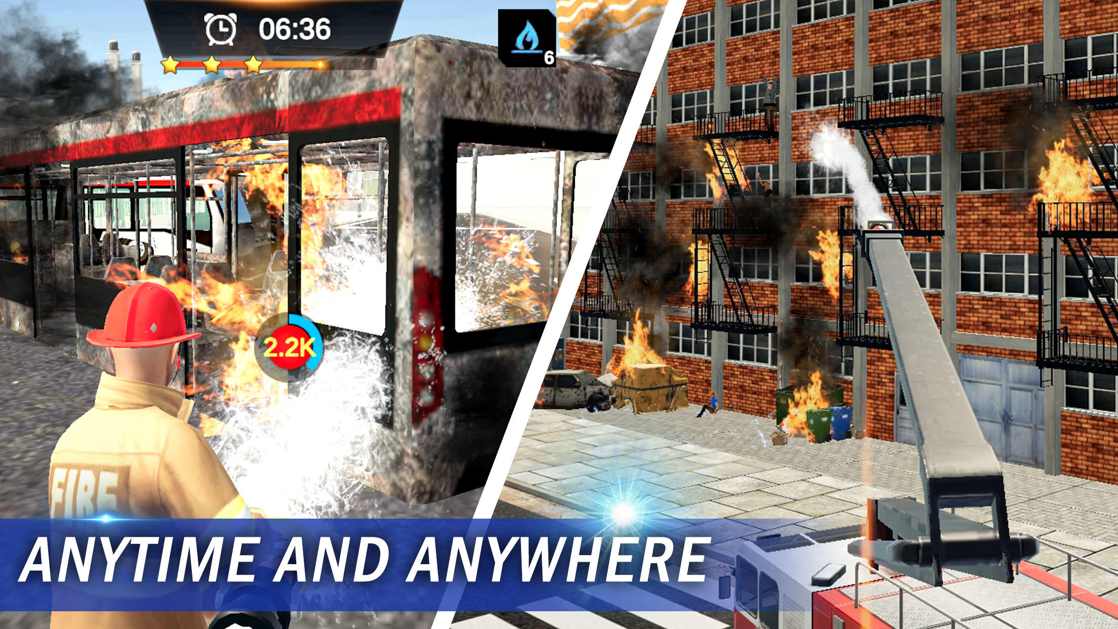 Screenshot of I'm Fireman: Rescue Simulator