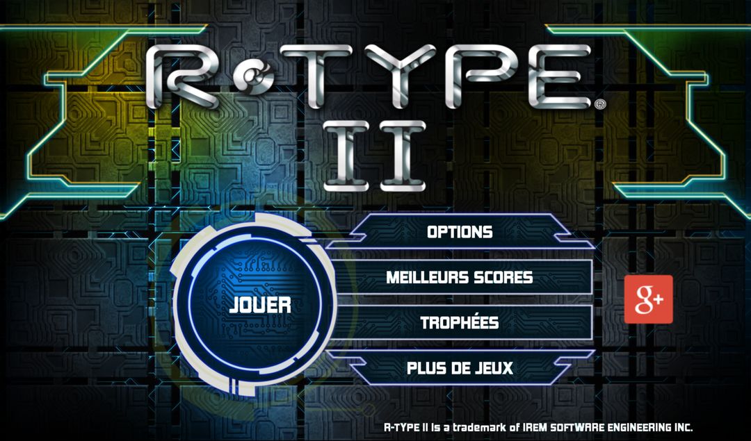 R-TYPE II ภาพหน้าจอเกม