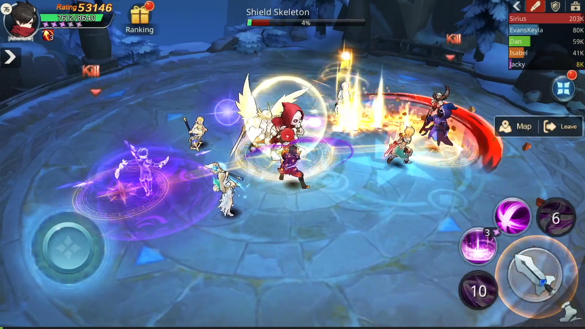 Guardians of Cloudia screenshot game