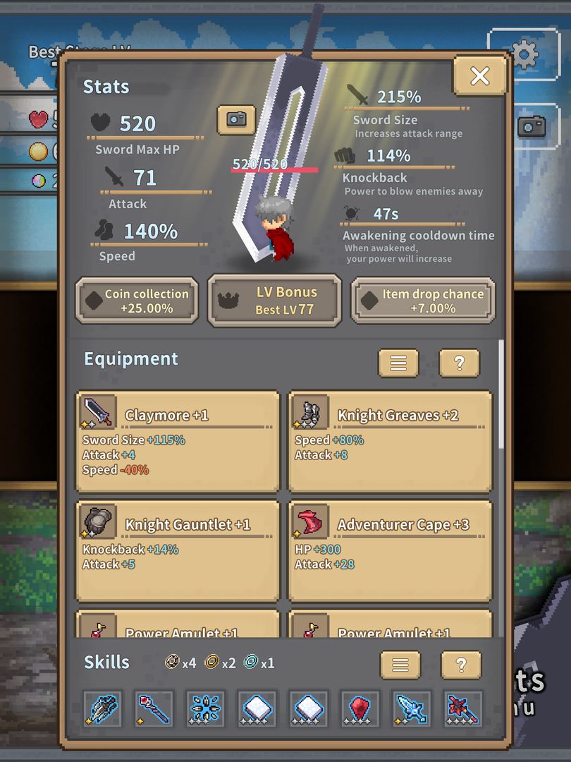 Red Sword screenshot game