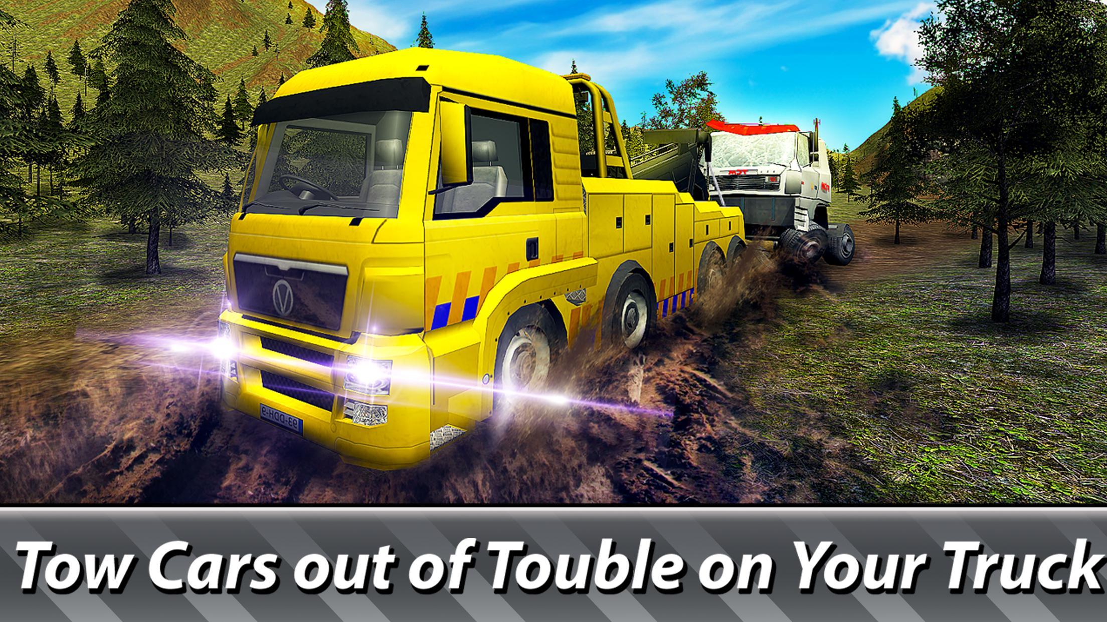 Tow Truck Emergency Simulator: Game Screenshot