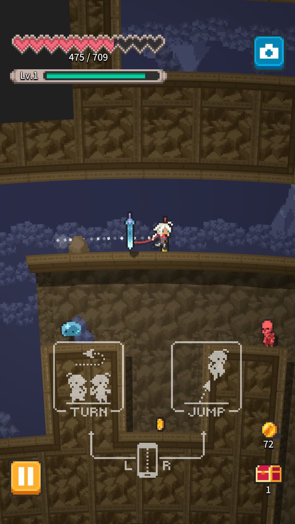 Screenshot of RogueRun - Abyss Tower
