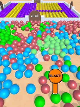 Arcade Ball Blast Game Screenshot