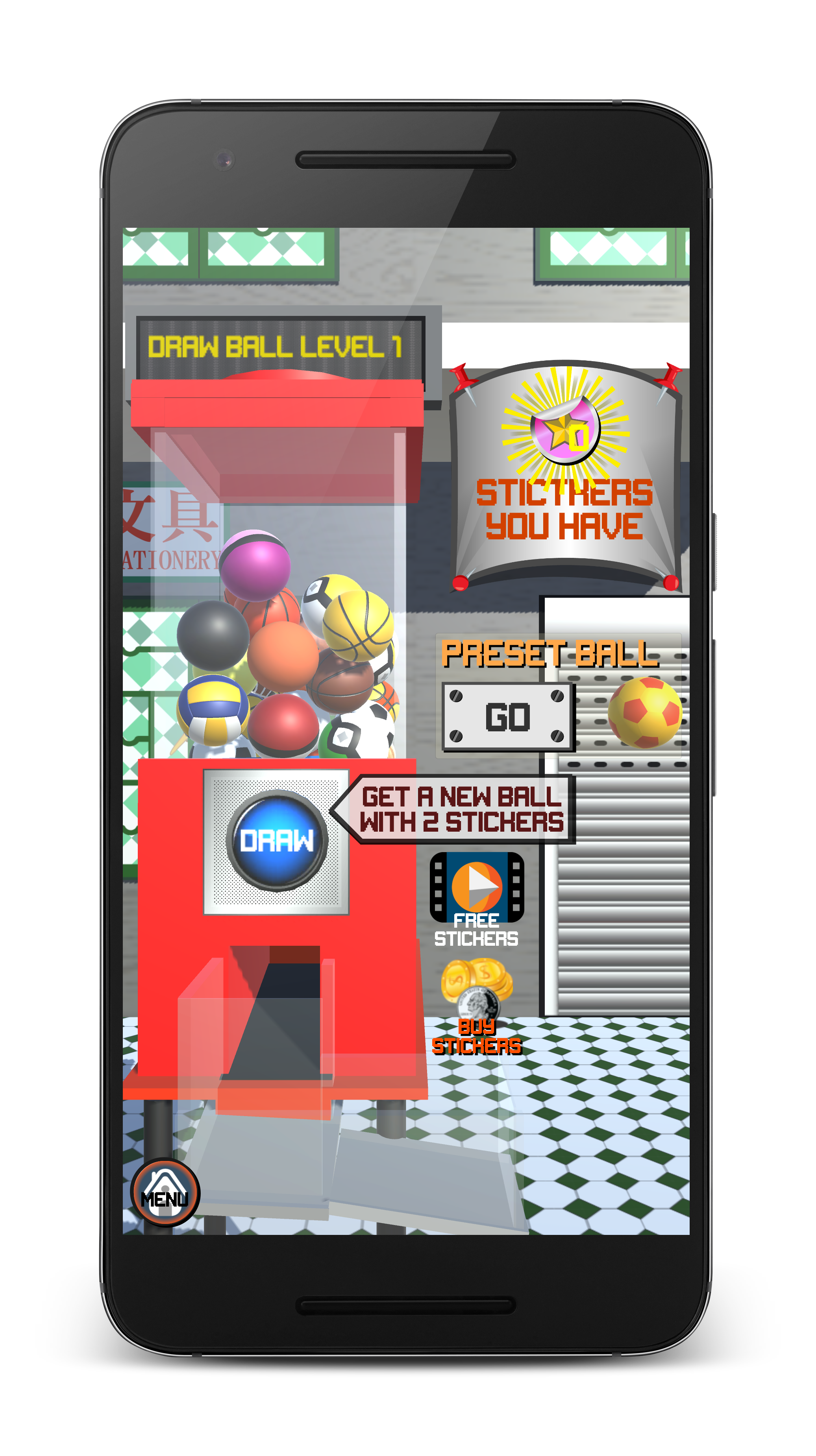 Pinball PingPong Game Screenshot