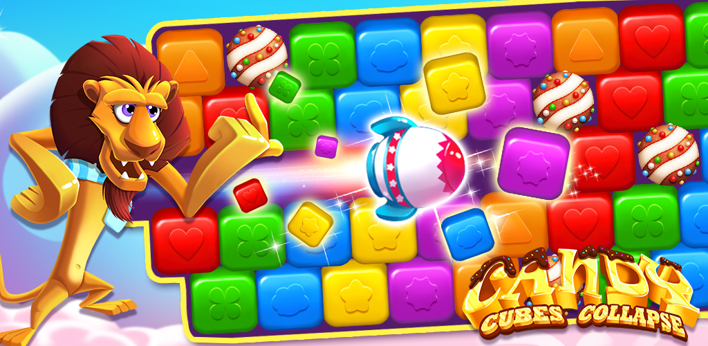 Banner of Candy Cubes Toon ដួលរលំ 1.0