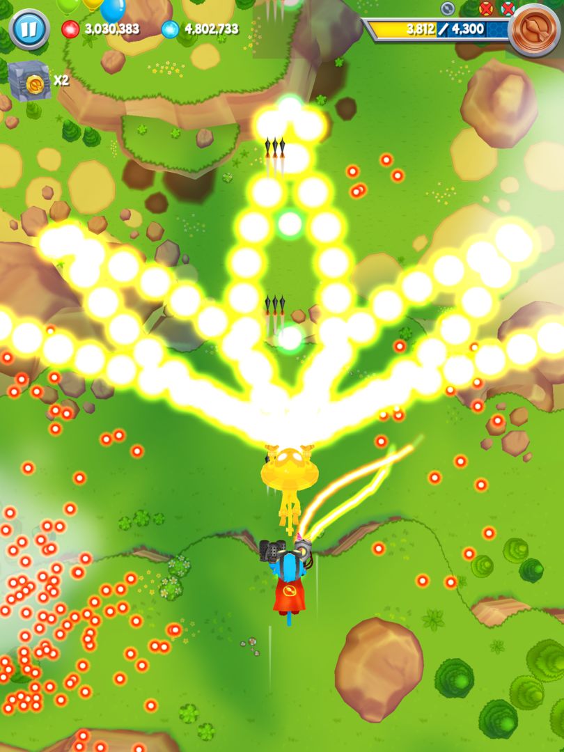 Screenshot of Bloons Supermonkey 2