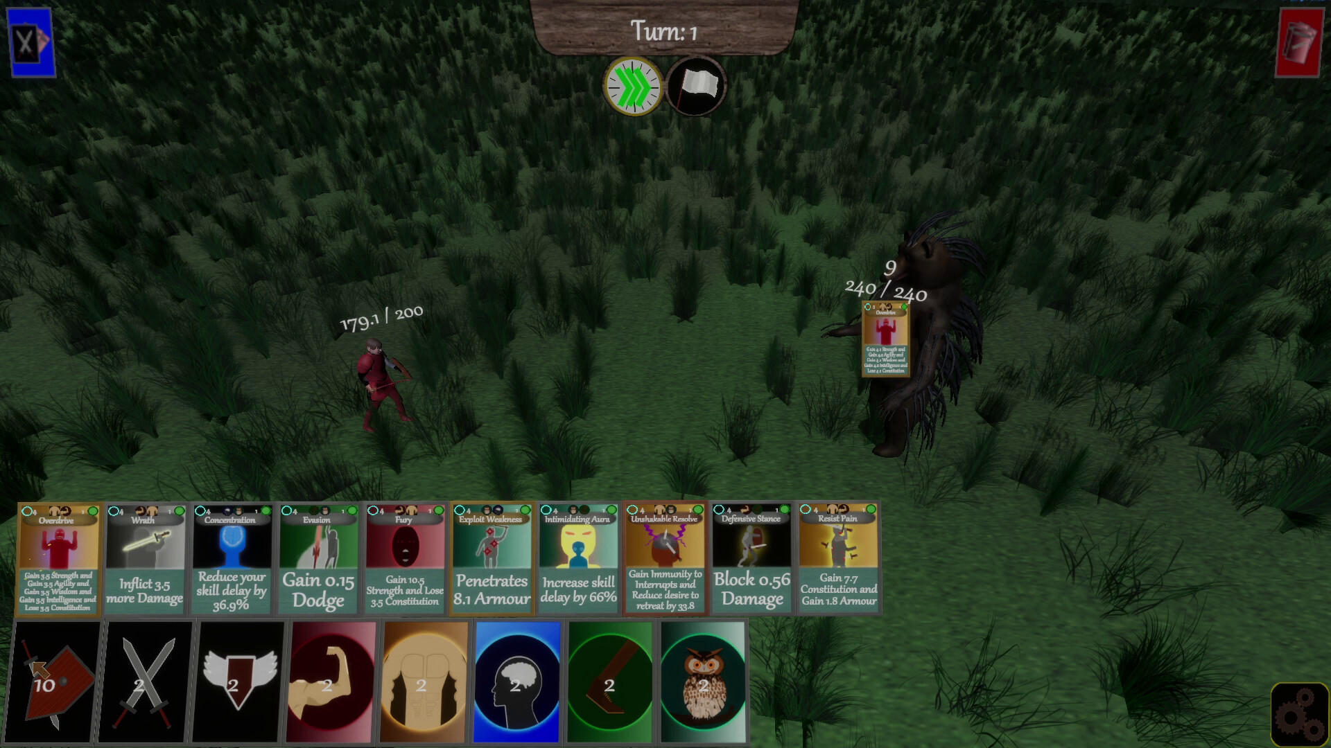 Screenshot of Card RPG Orphan