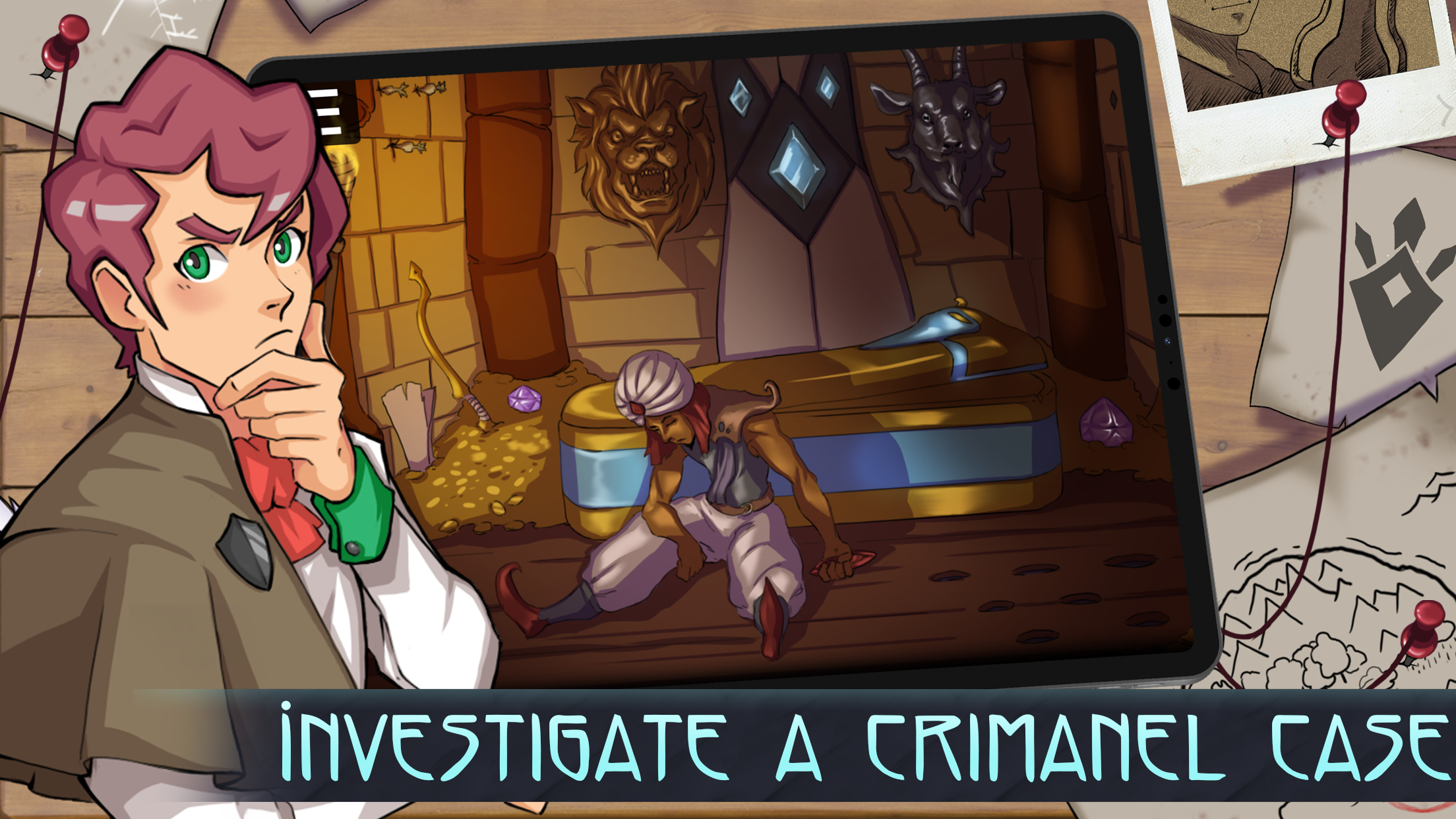 Screenshot 1 of Polgar: Permainan Misteri Pembunuhan 