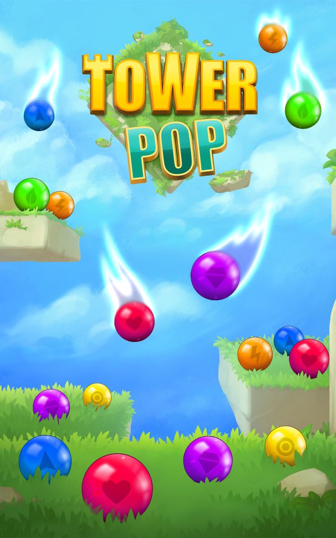 Screenshot of Tower Pop