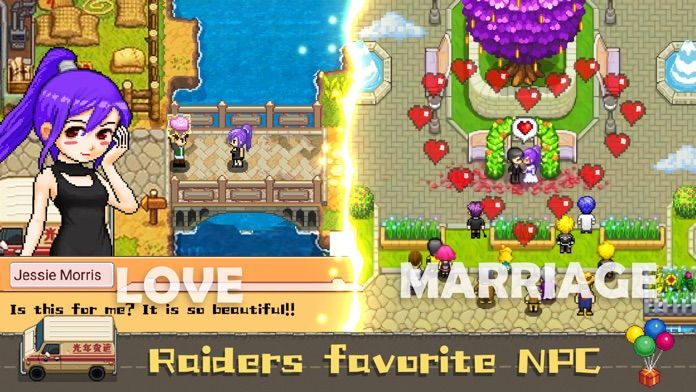 Harvest Town - Pixel Sim RPG screenshot game