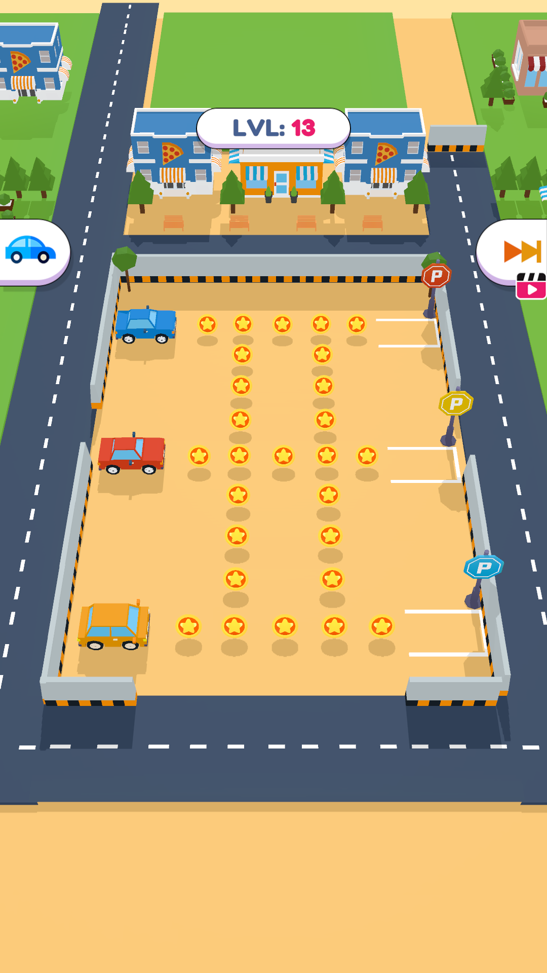 Car Park Puzzle Game Screenshot