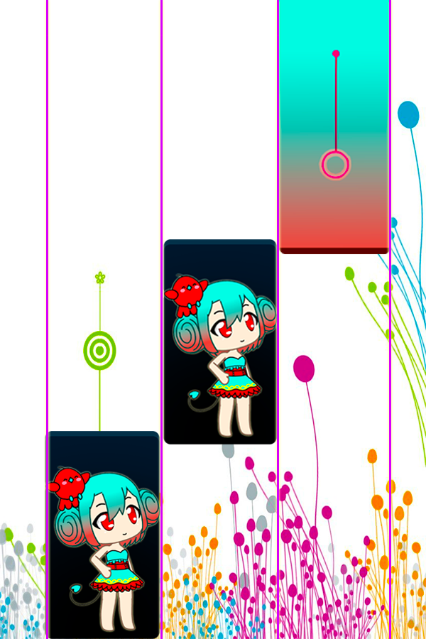 Screenshot of Gacha Piano Tiles 2019