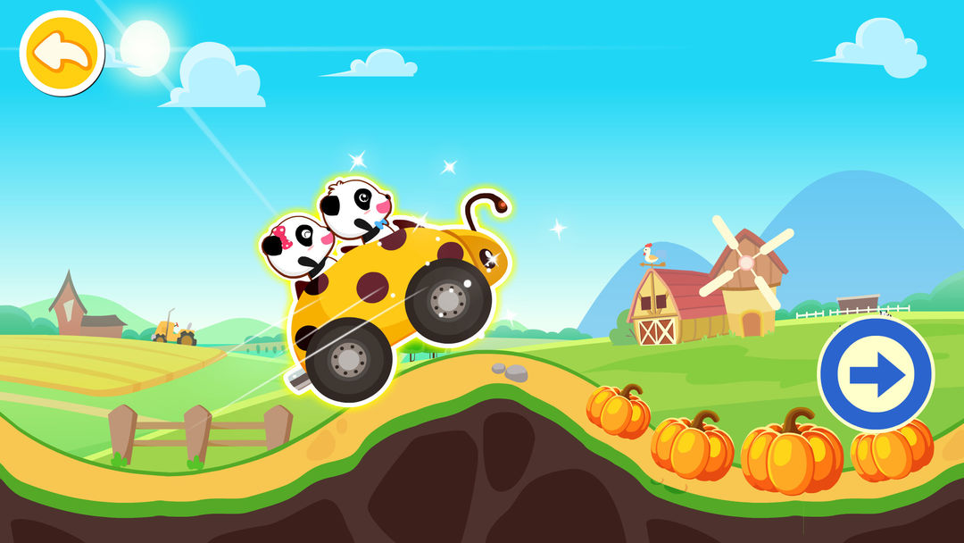 Baby Panda Car Racing ภาพหน้าจอเกม