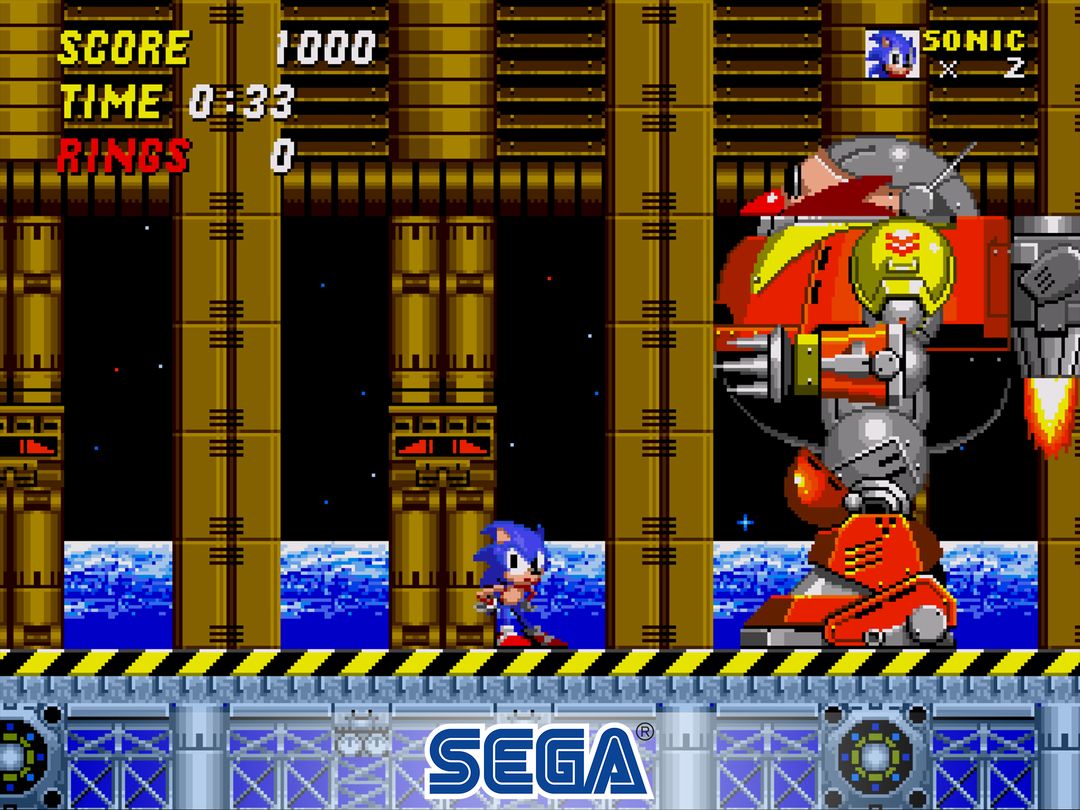 Sonic The Hedgehog 2 Classic 게임 스크린 샷