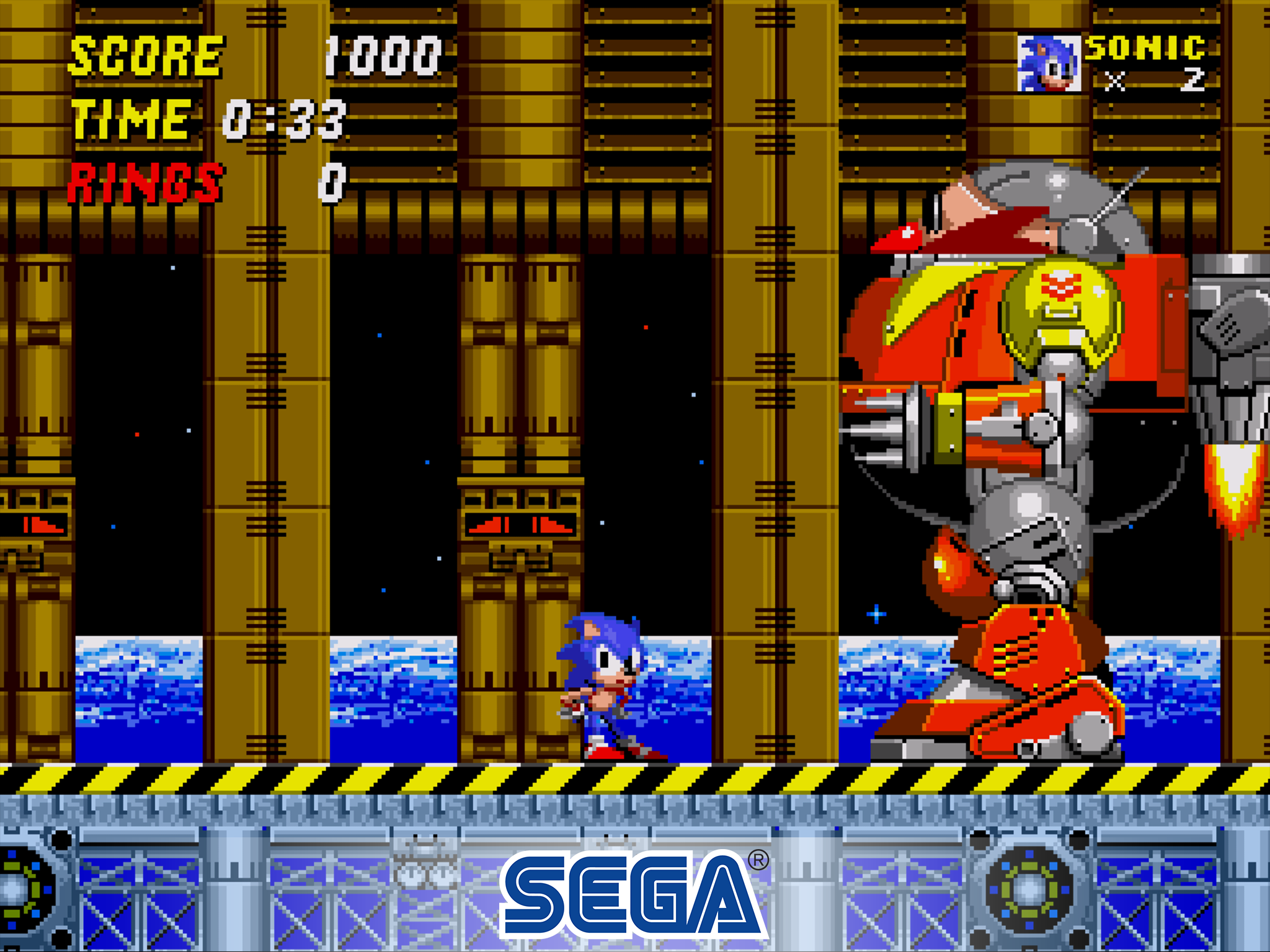 Sonic The Hedgehog 2 Classic Game Screenshot