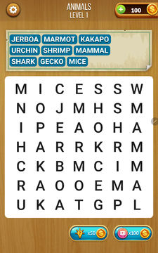 Word Search: Hidden Words Game Screenshot