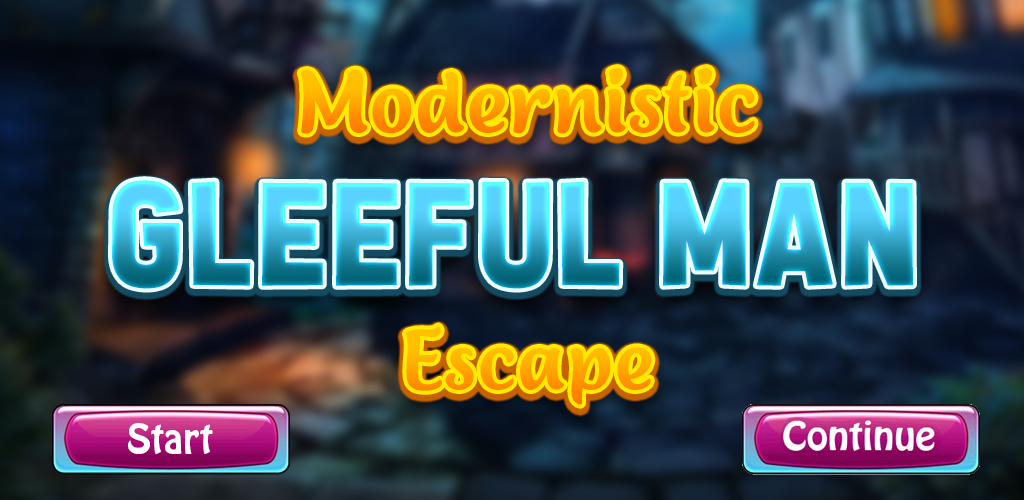 Banner of Modernistic Gleeful Man Escape 3.1