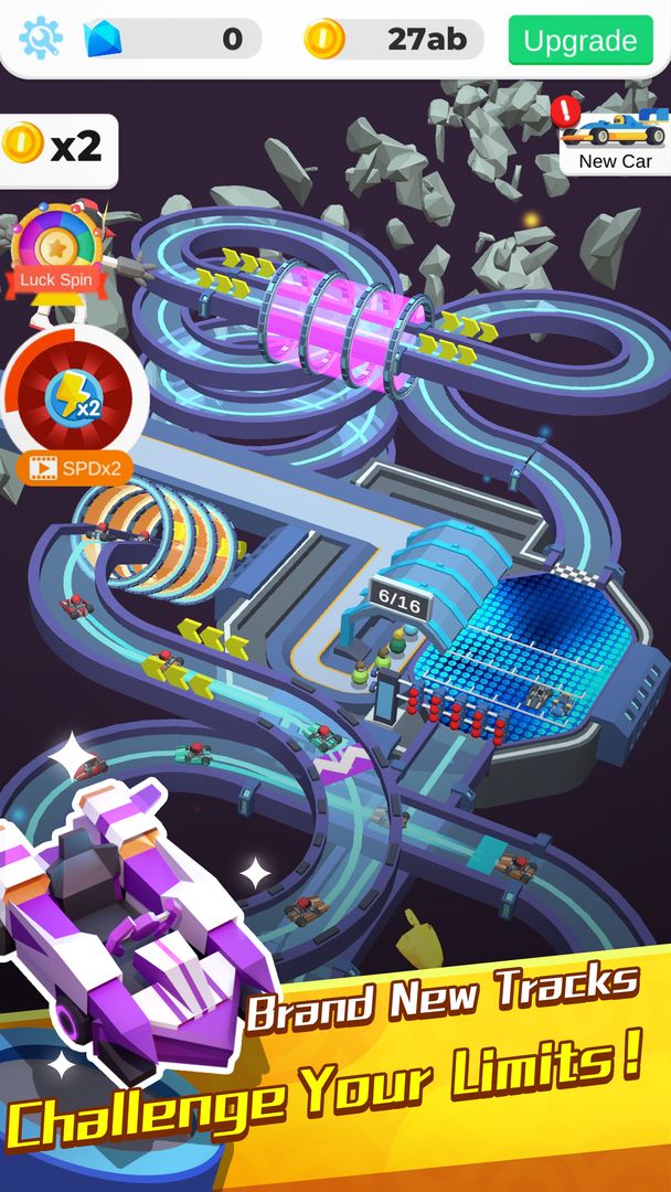 Idle Kart Tycoon screenshot game