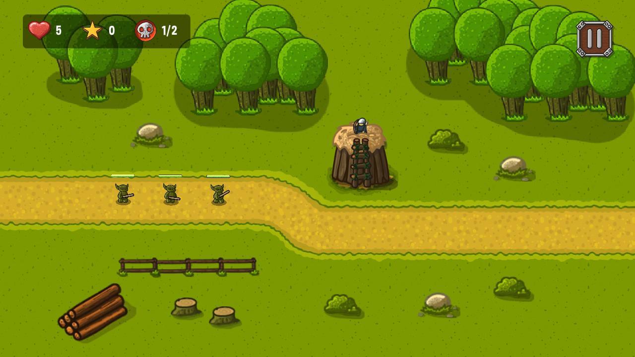 Tower Rush Game Screenshot