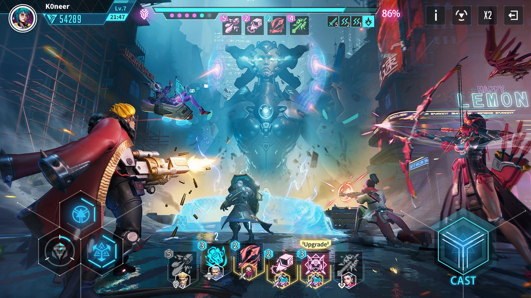 Cyber Rebellion screenshot game
