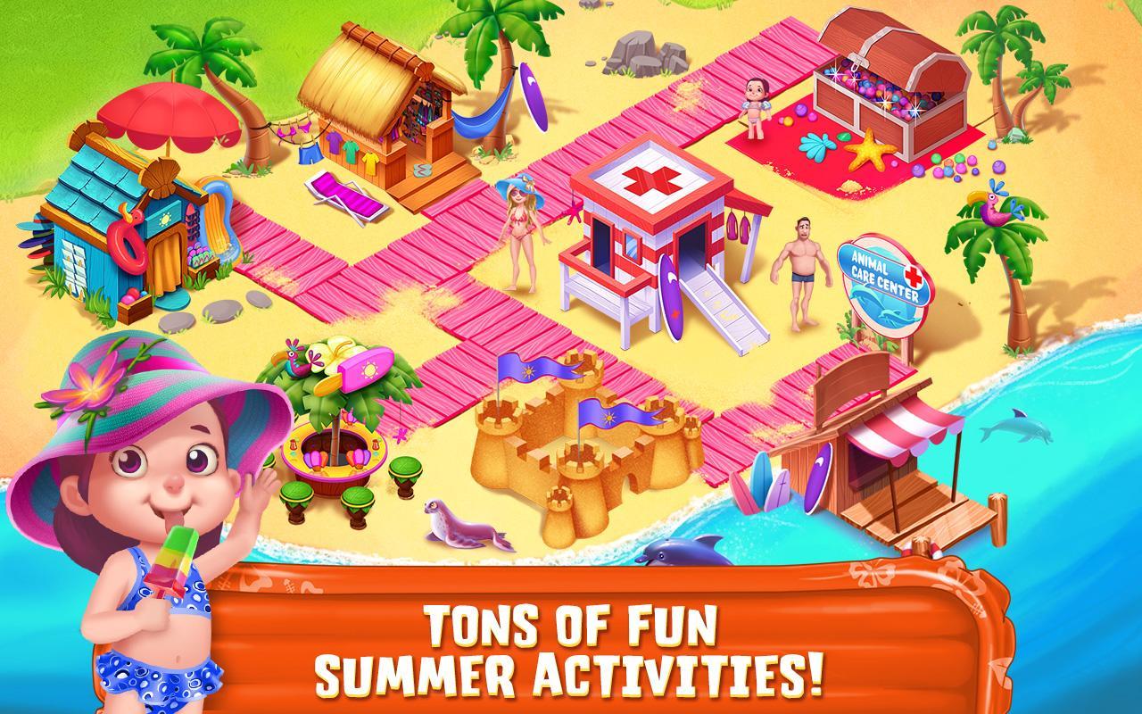 Summer Vacation - Beach Party Game Screenshot